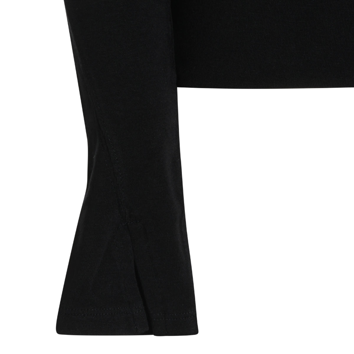 BLACK STRETCH TOP