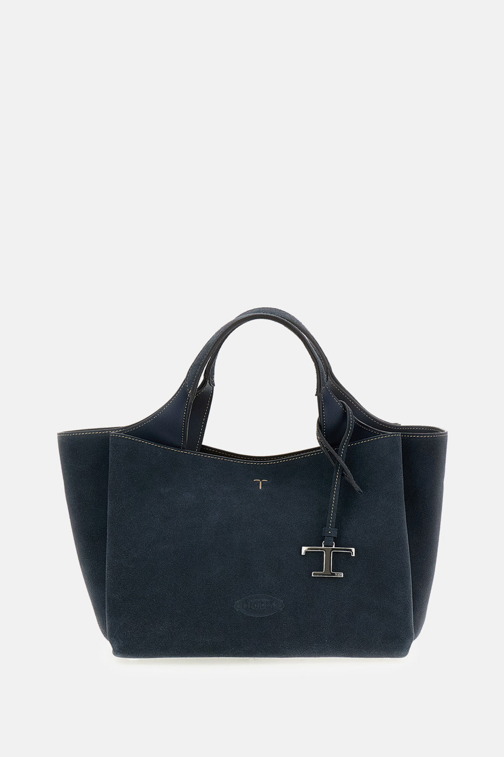 APA 2 HANDLES MINI SUEDE BAG
