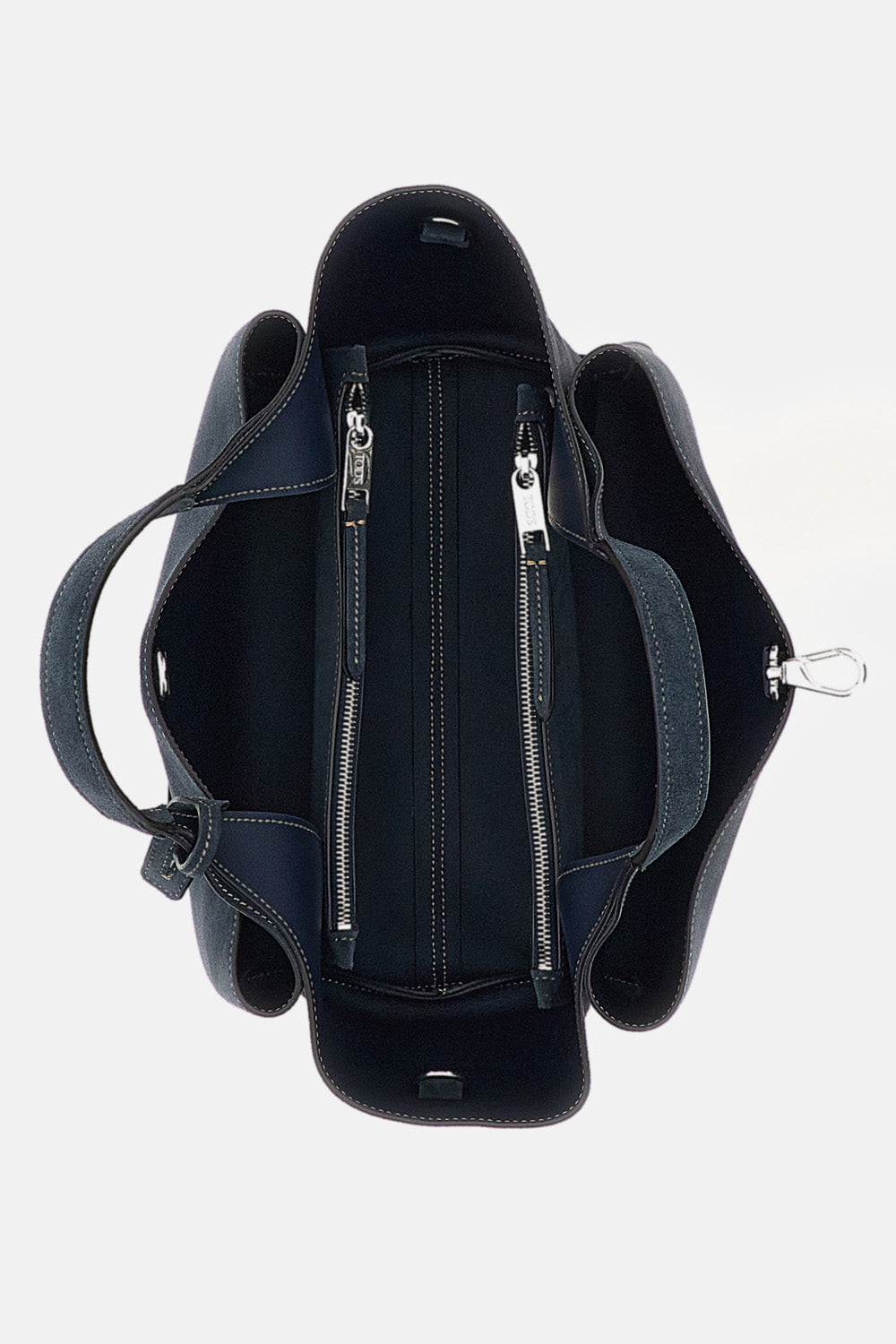 APA 2 HANDLES MINI SUEDE BAG