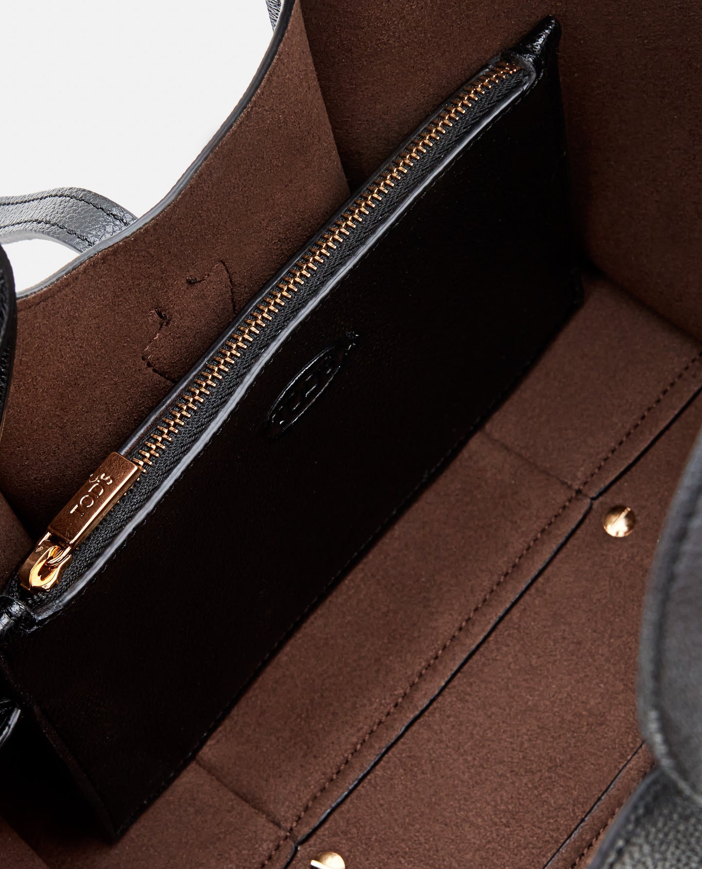T TIMELESS LEATHER SHOPPING BAG