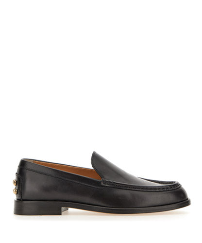 METAL DOTS PANTOFOLA LOAFERS