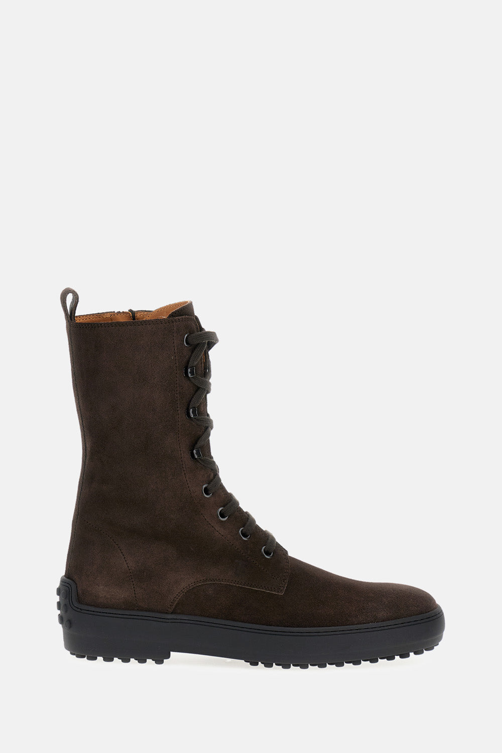 HIGH SUEDE ANKLE BOOTS