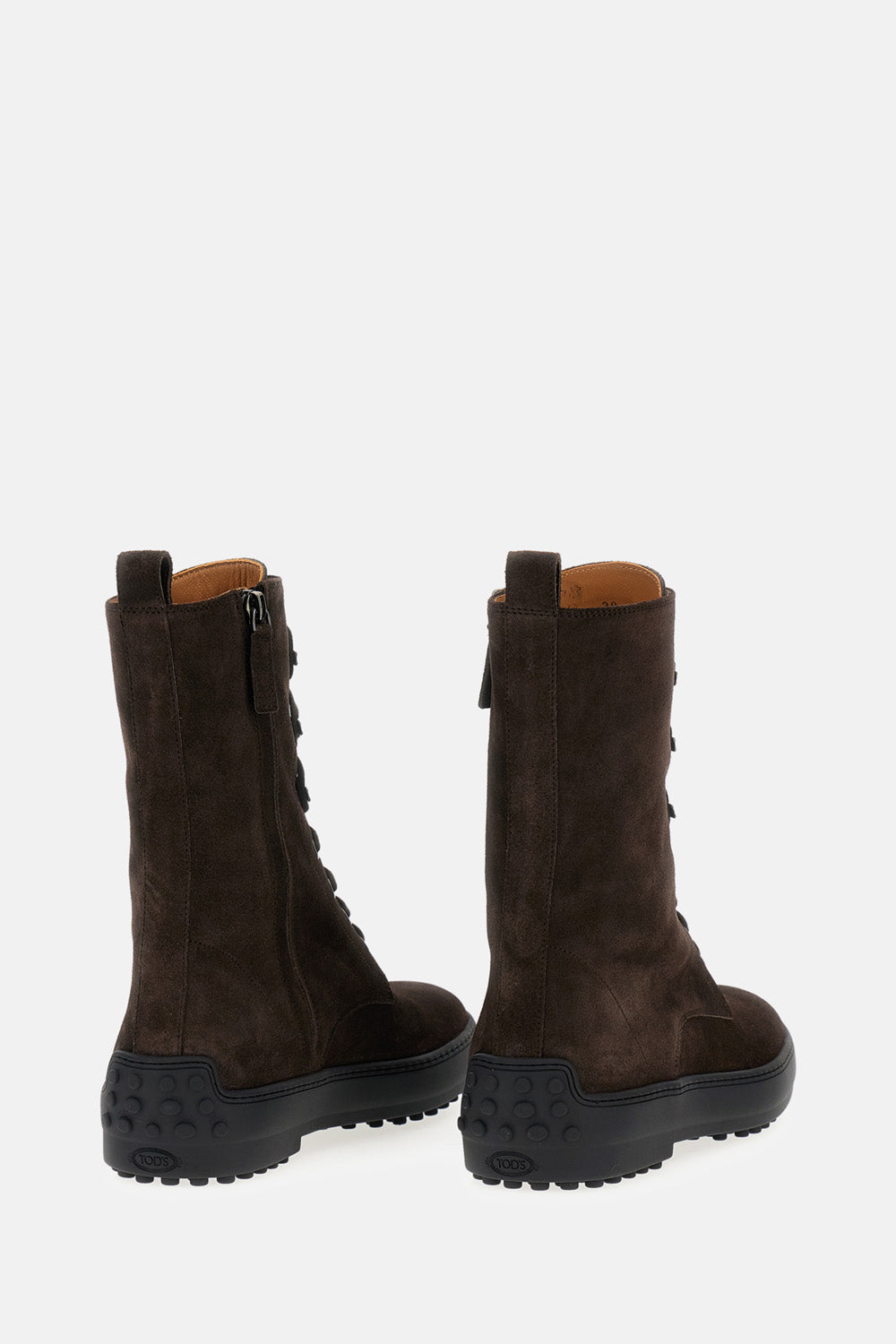 HIGH SUEDE ANKLE BOOTS