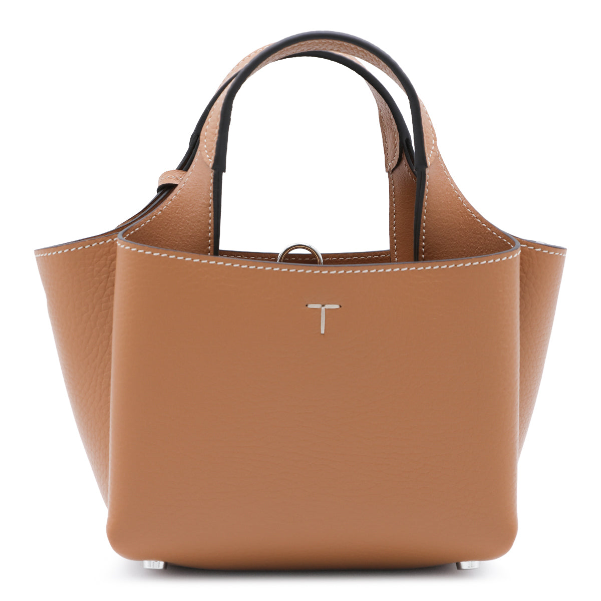 BROWN LEATHER APA 2 TOTE