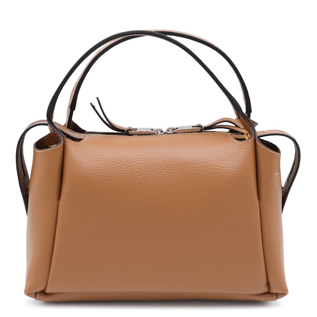 BROWNE LEATHER APA SMALL BOWLING TOP HANDLE BAG