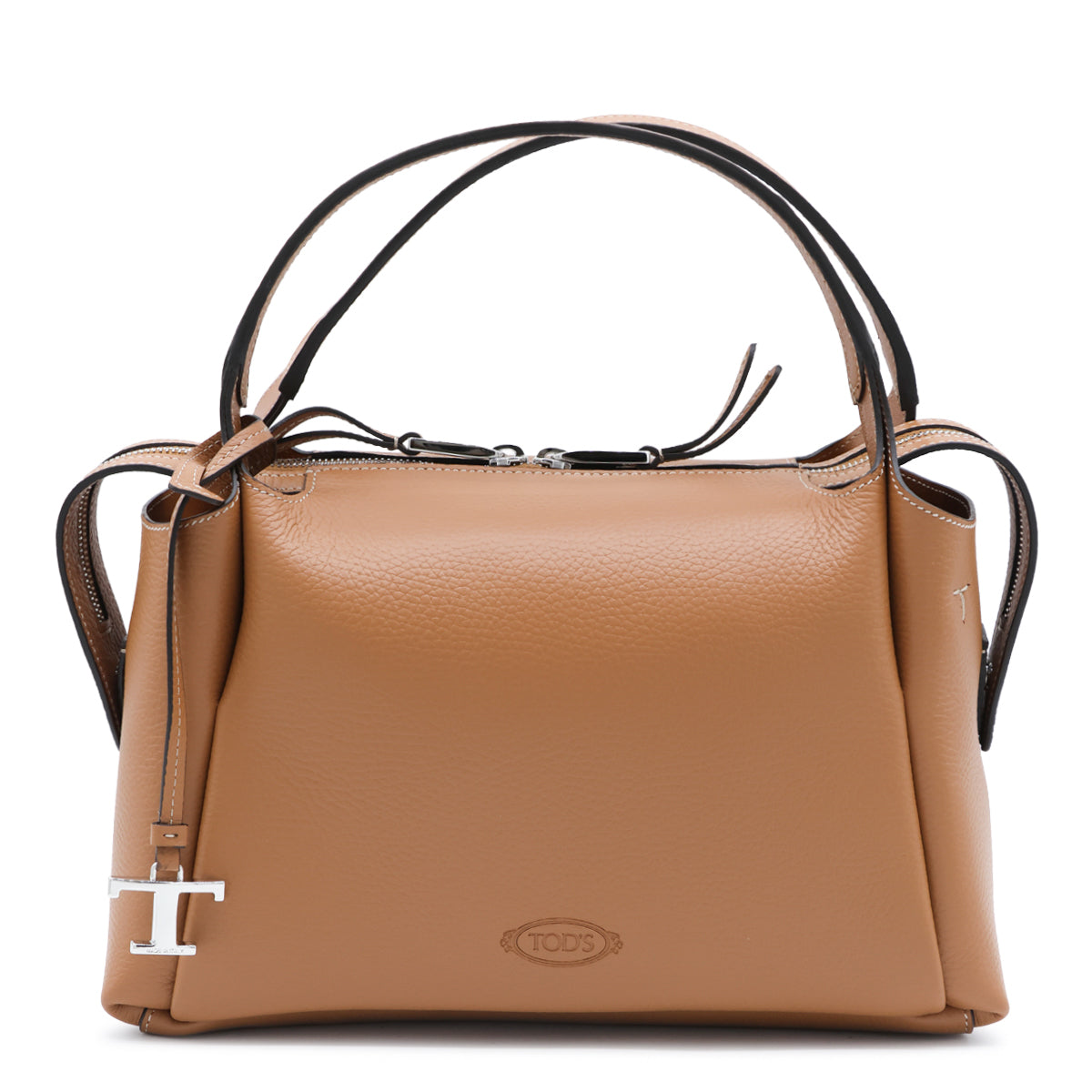 BROWNE LEATHER APA SMALL BOWLING TOP HANDLE BAG