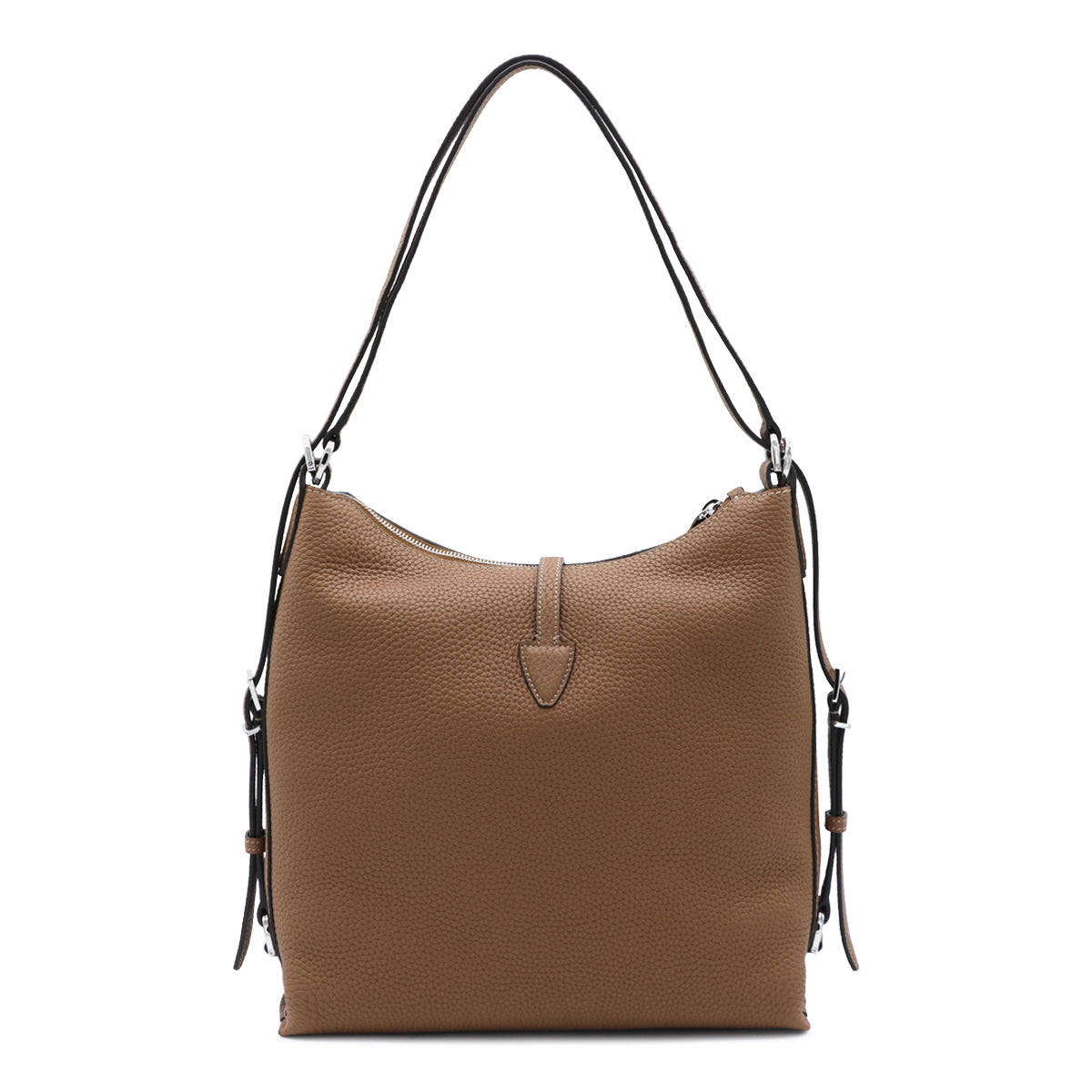 LIGHT BROWN LEATHER T TIMELESS BACKPACK