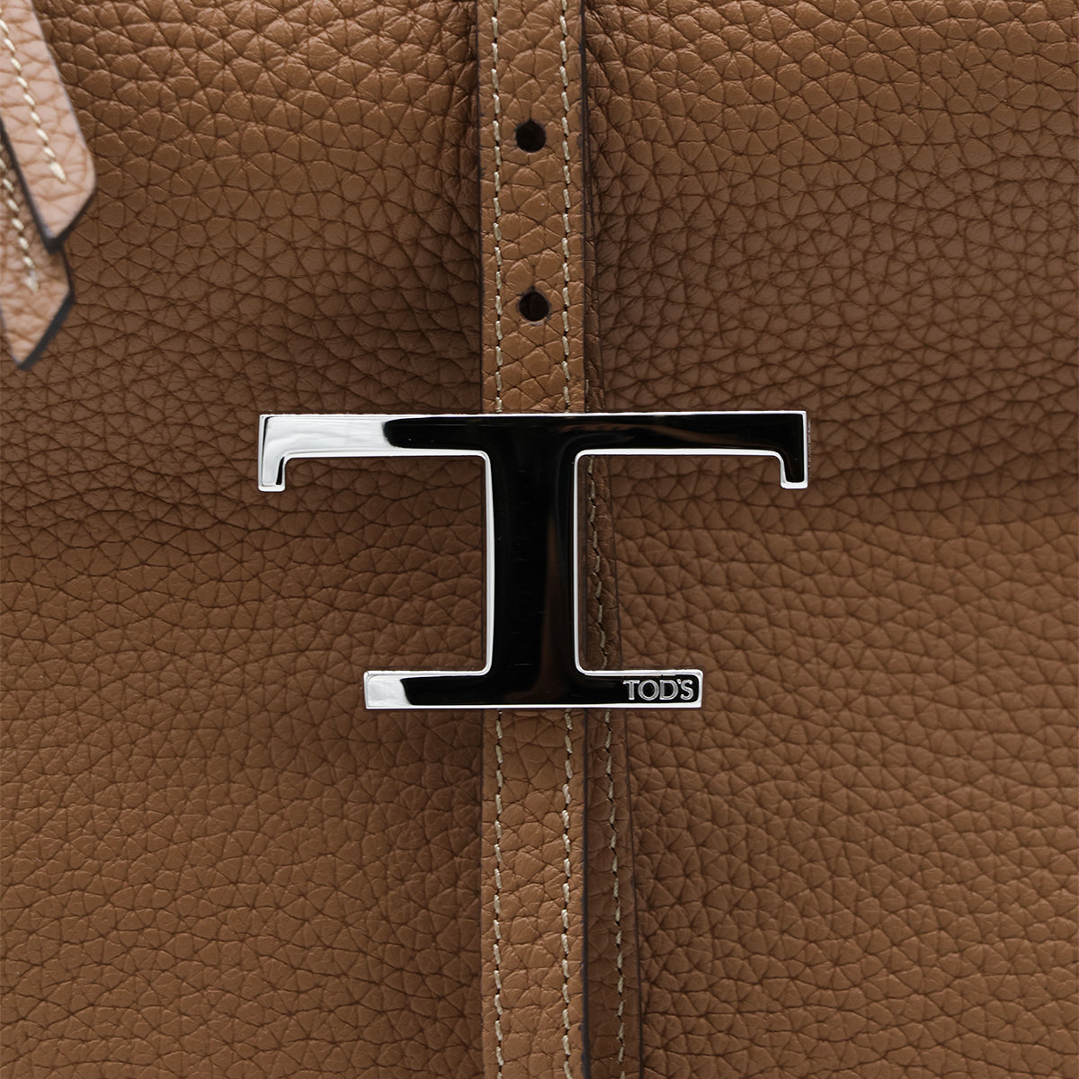 LIGHT BROWN LEATHER T TIMELESS BACKPACK
