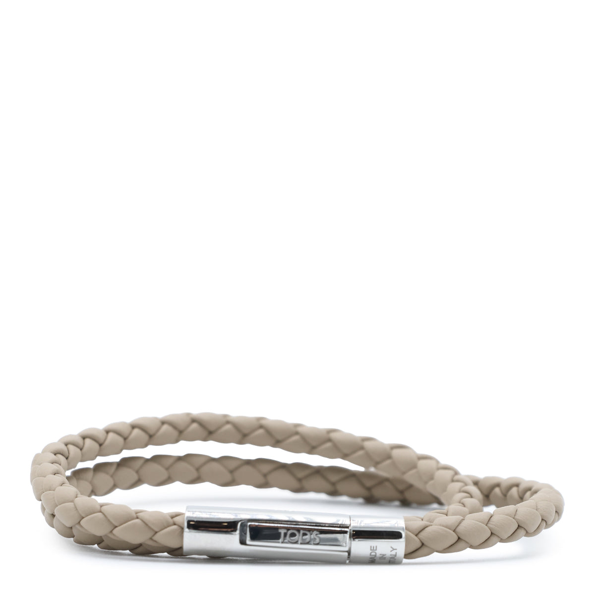 BEIGE LEATHER BRACELET