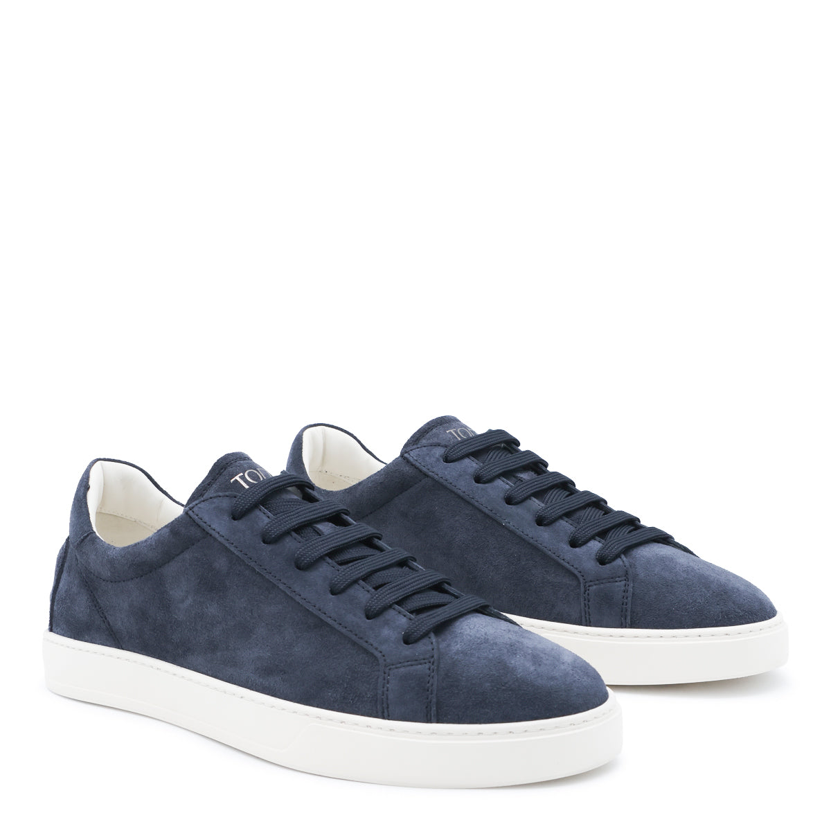 BLUE SUEDE GOMMINO SNEAKERS