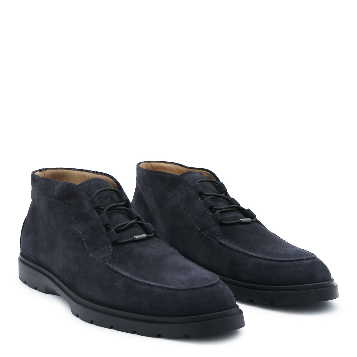 HEMATITE SUEDE BOOTS