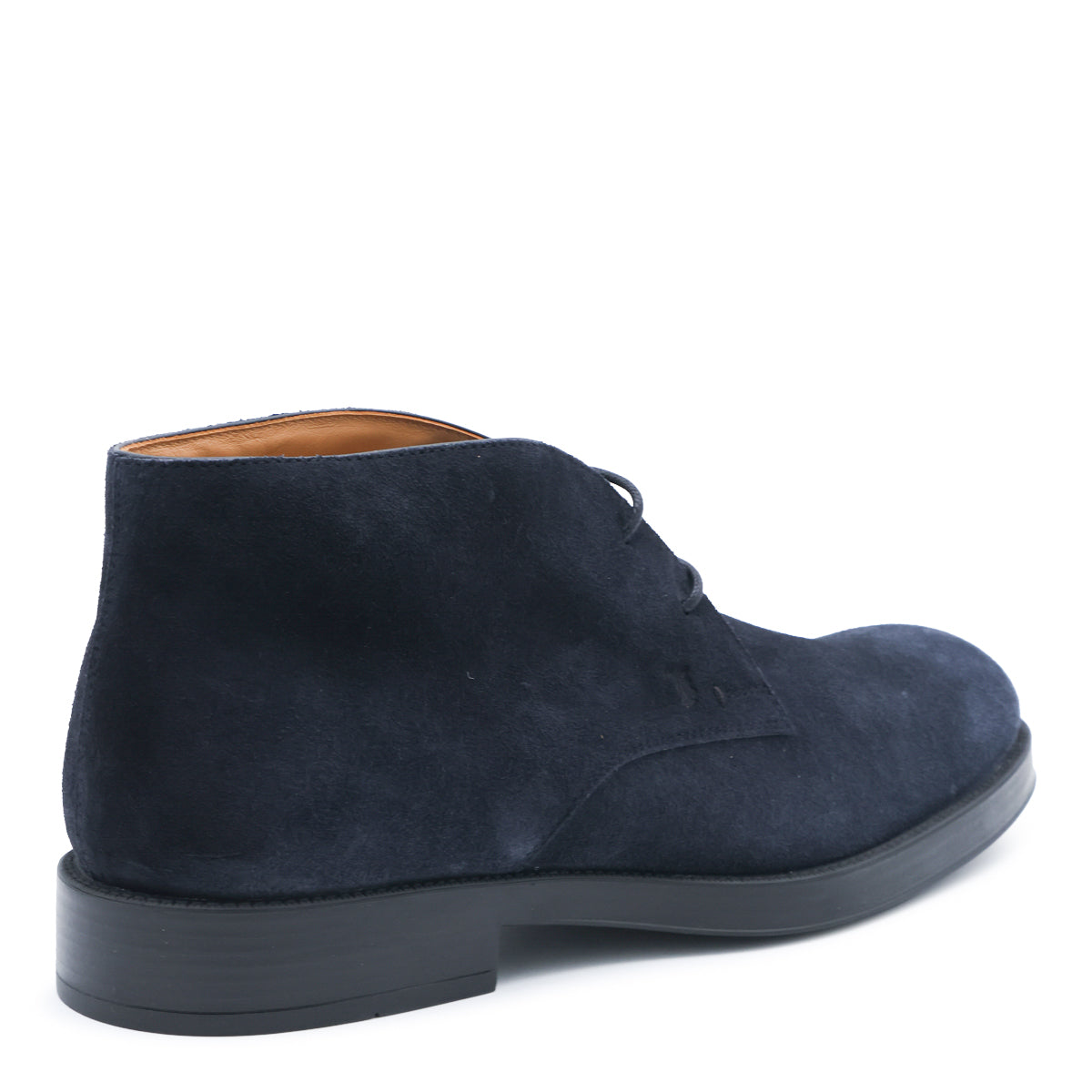 DEEP NAVY SUEDE BOOTS