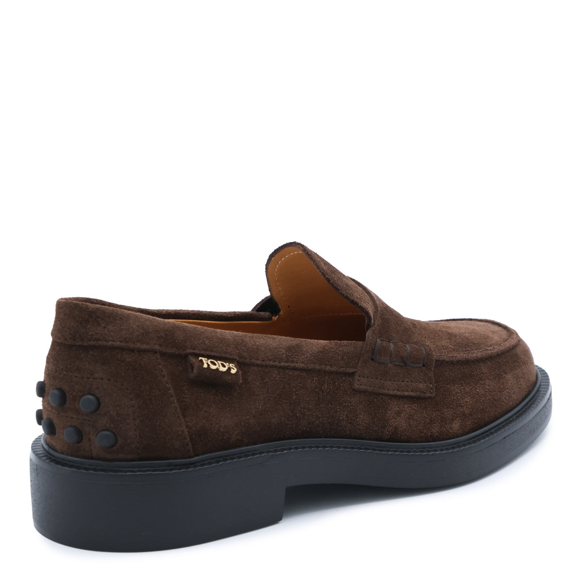 BROWN SUEDE LOAFERS
