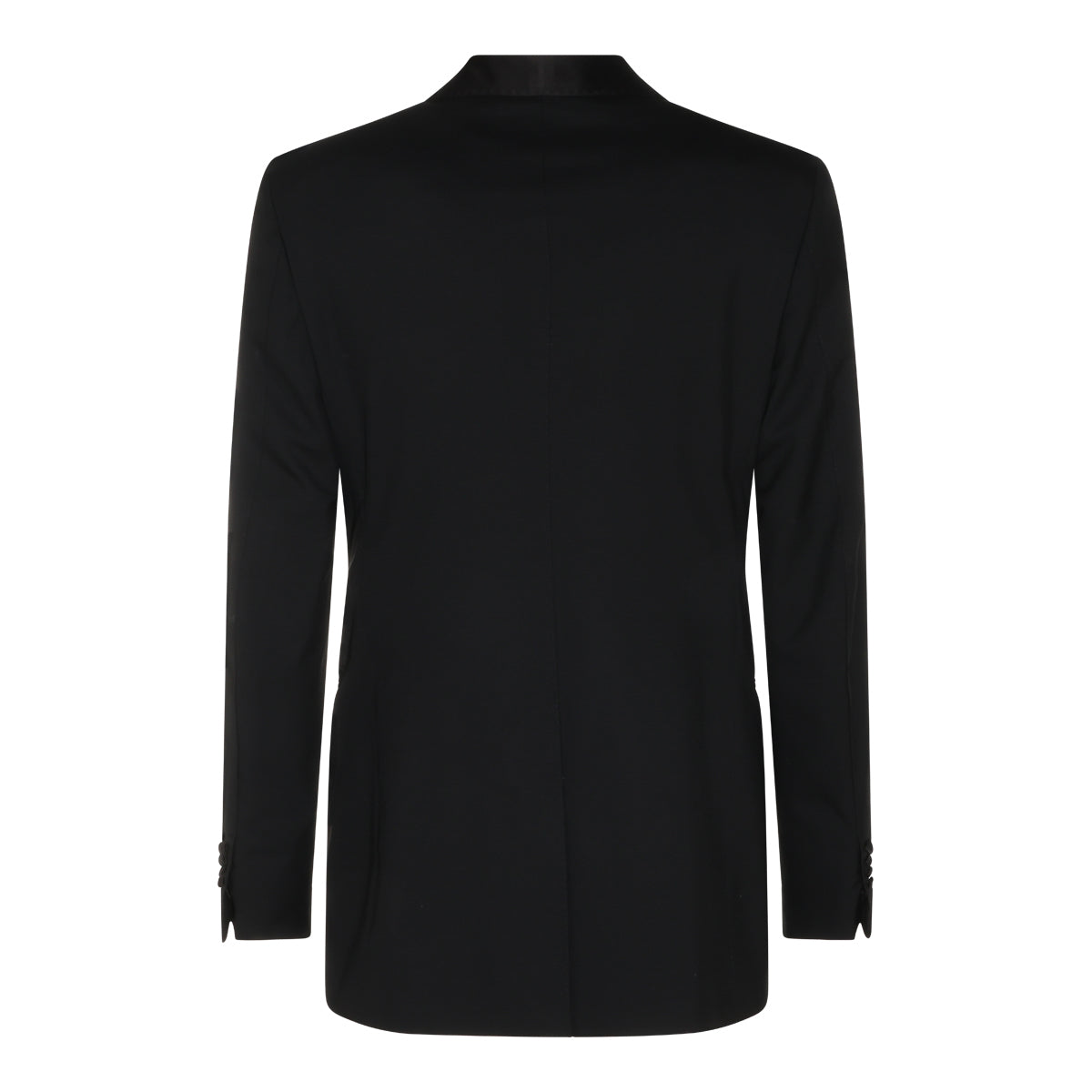 BLACK WOOL SUIT