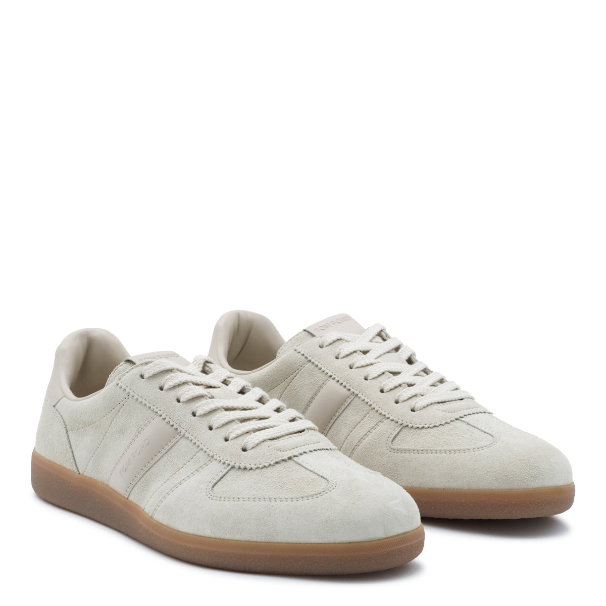 CREAM LEATHER SNEAKERS