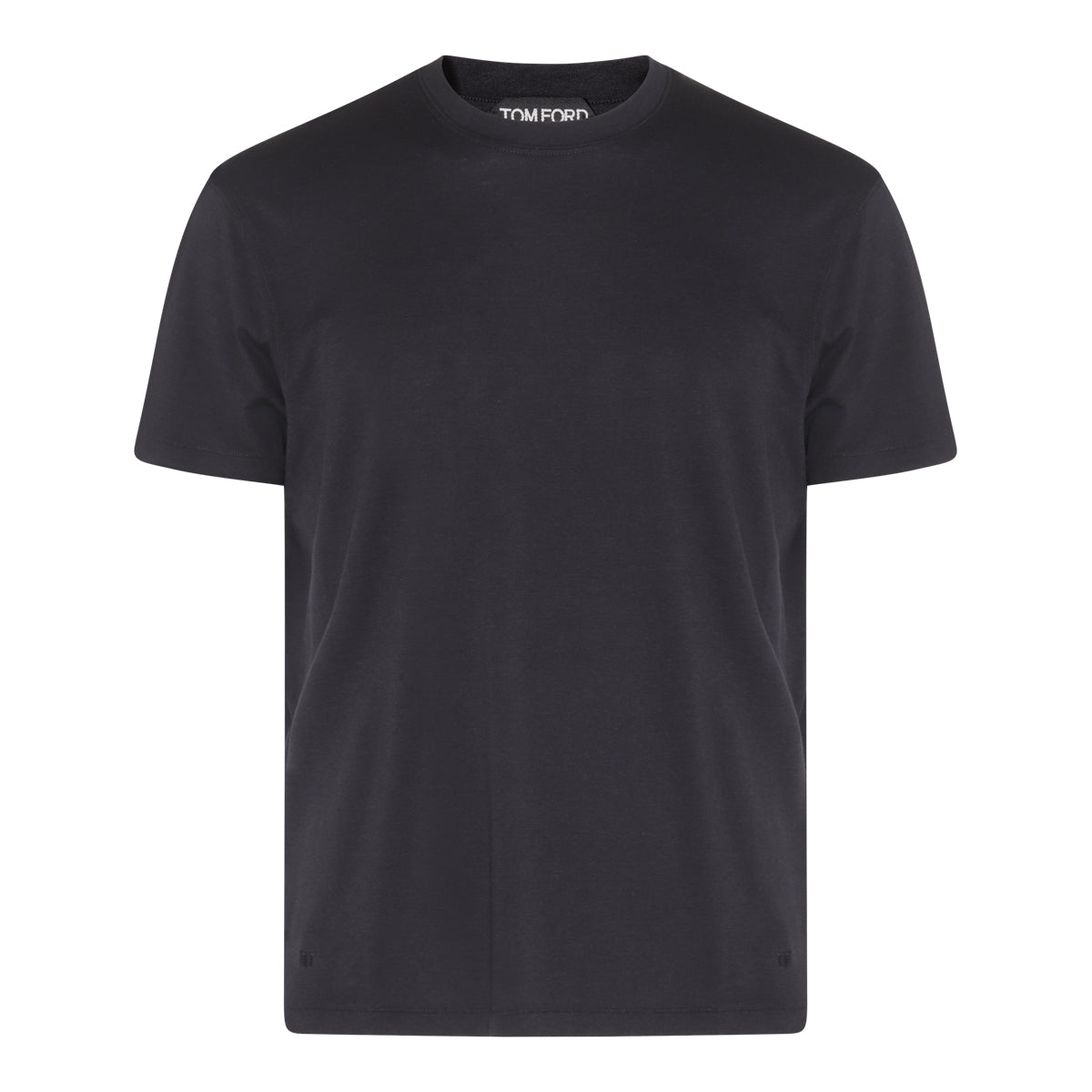 BLACK COTTON T-SHIRT