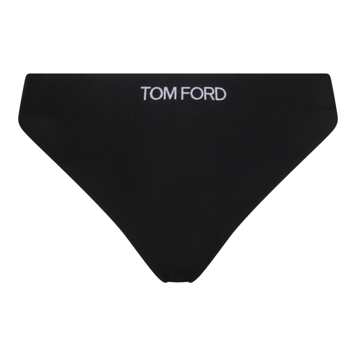 BLACK COTTON SLIP UNDERWEAR