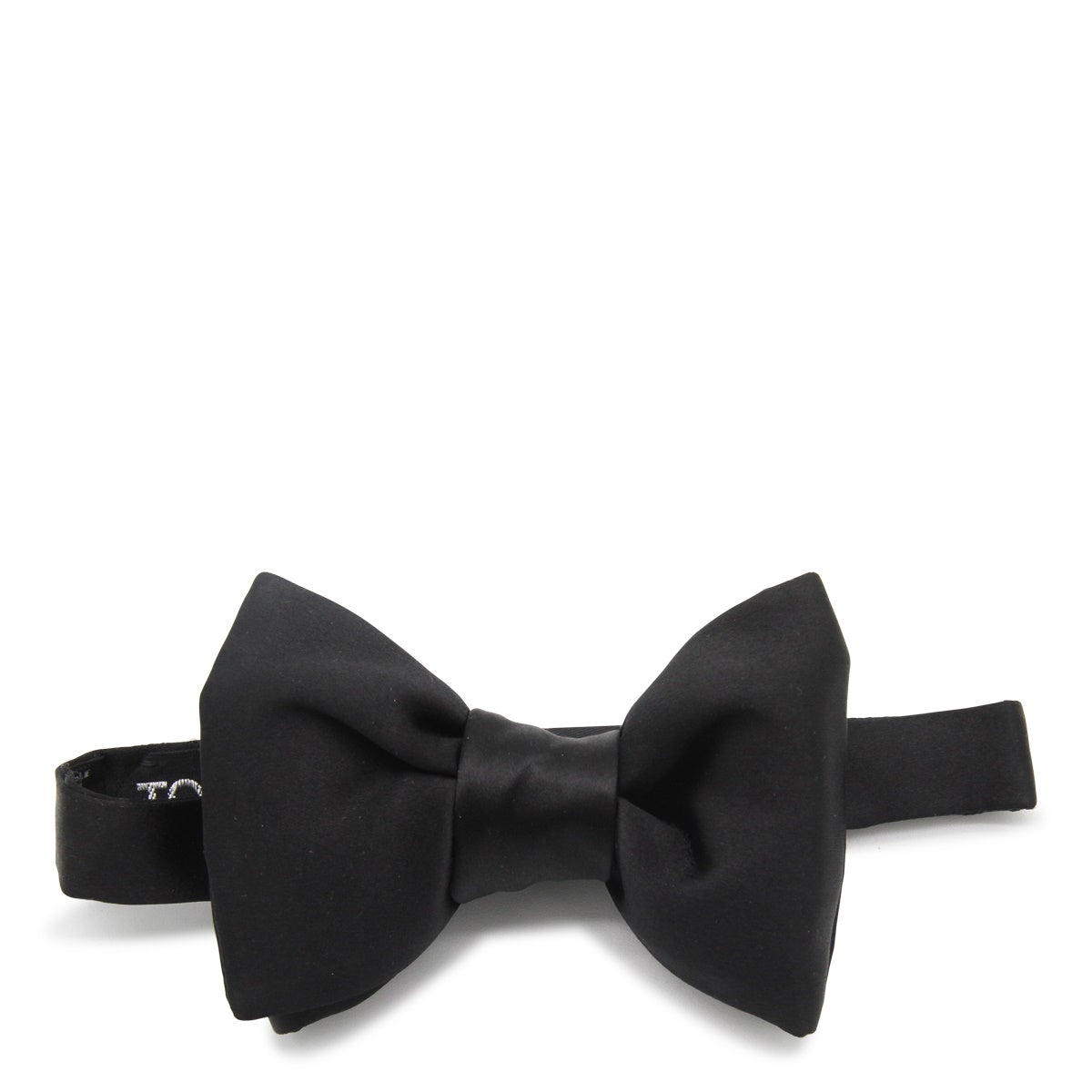 BLACK SILK BOW TIE