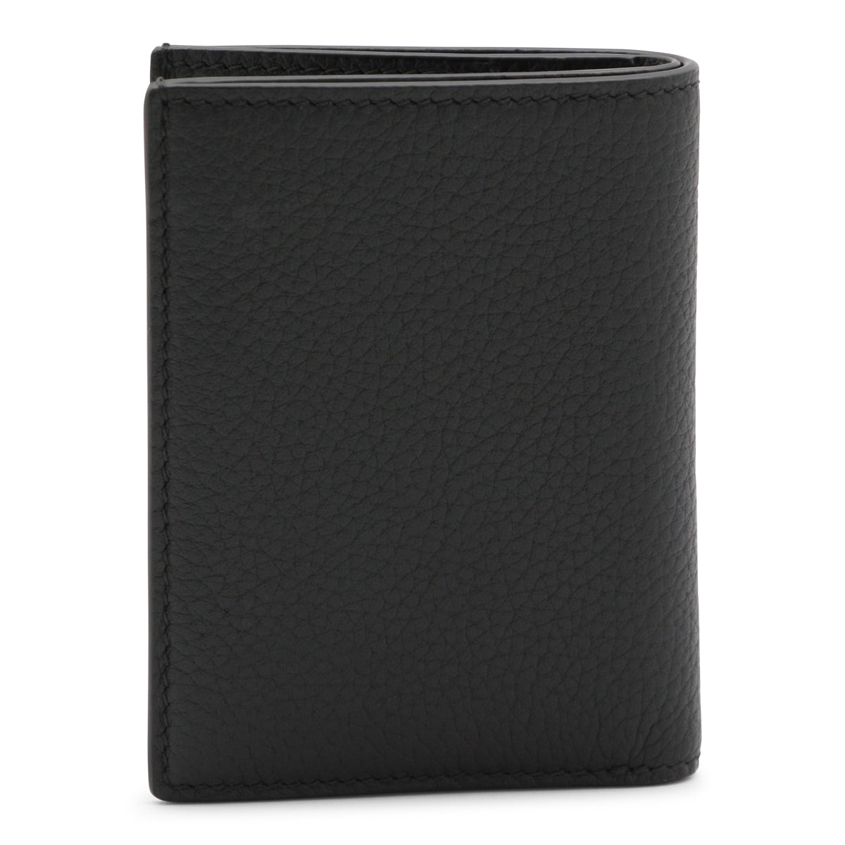 BLACK LEATHER CARD HOLDER