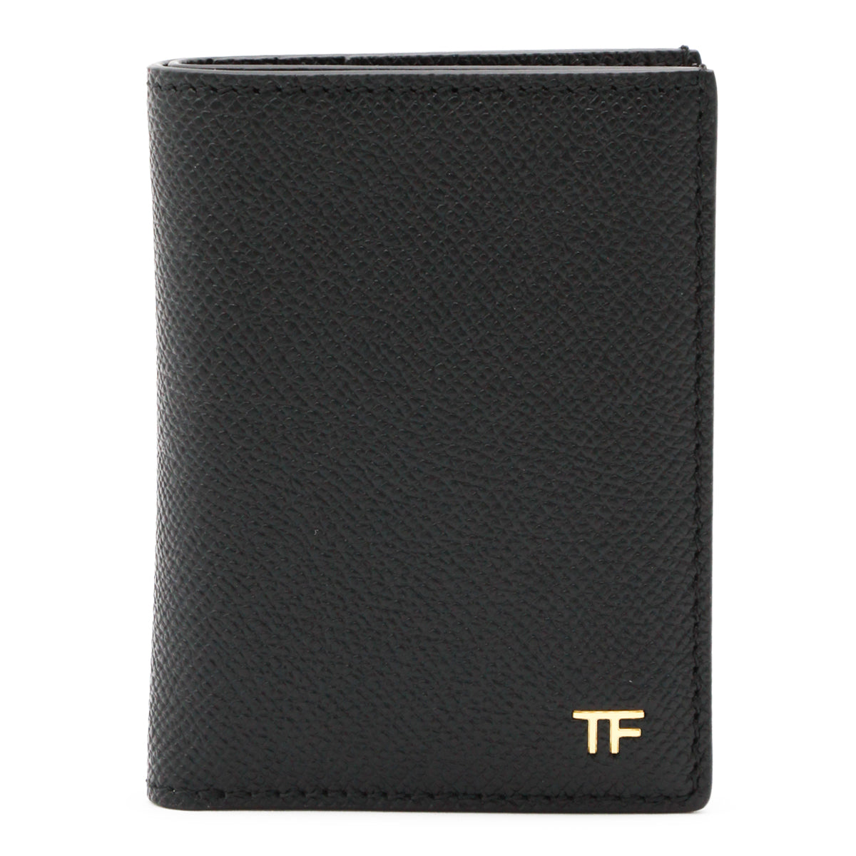 BLACK LEATHER CARD HOLDER