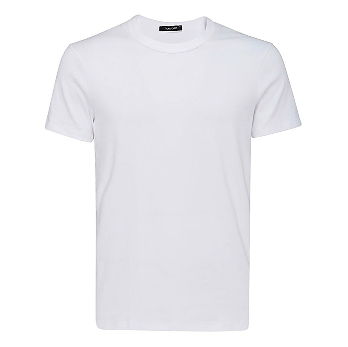 WHITE COTTON T-SHIRT