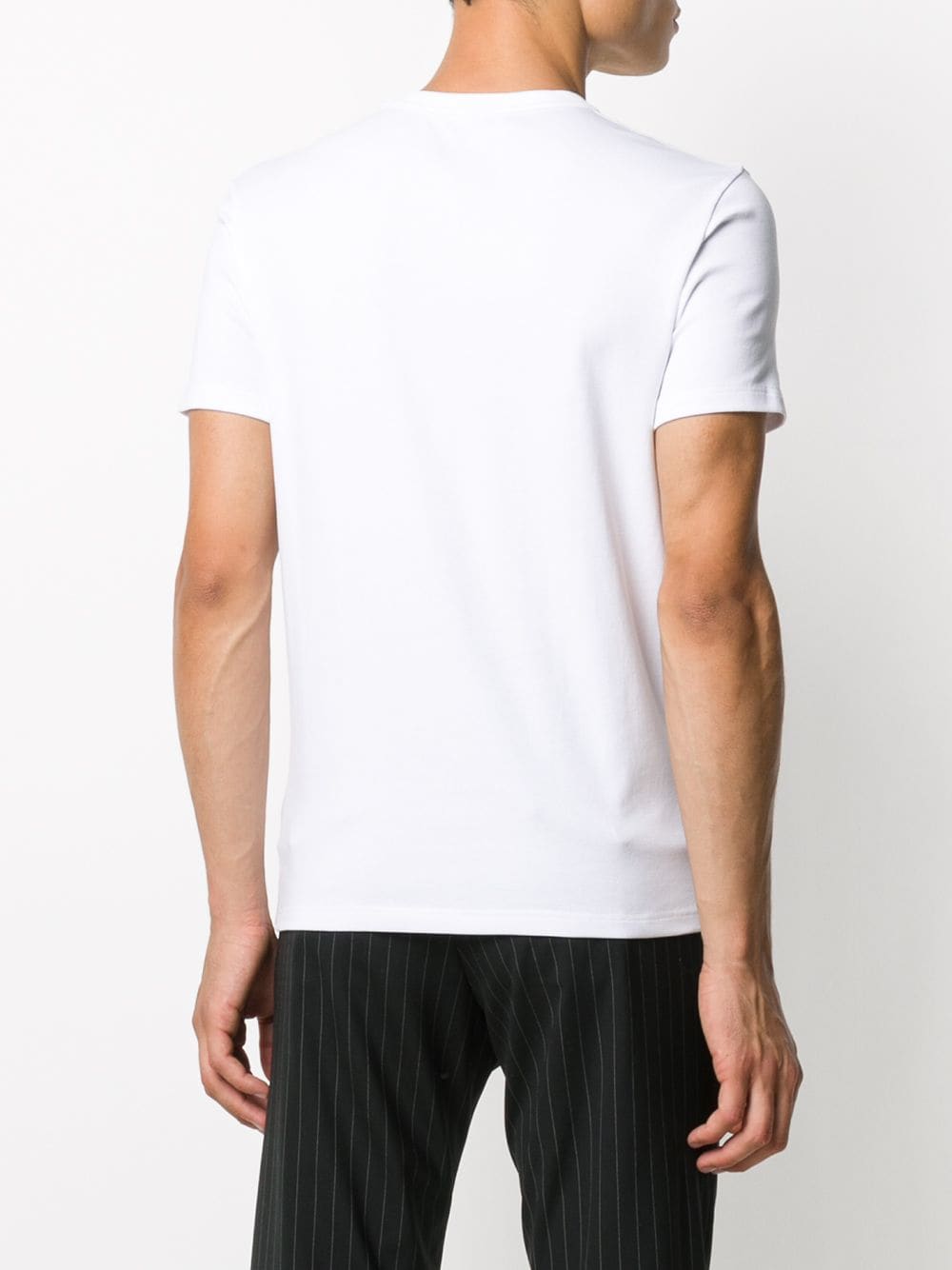WHITE COTTON T-SHIRT