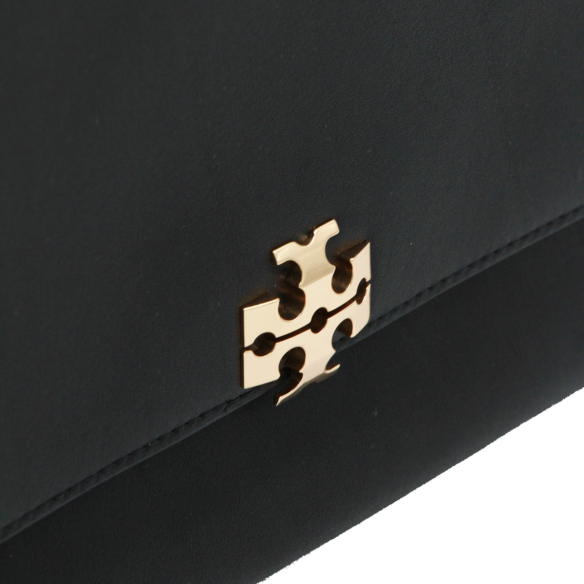 BLACK LEATHER CHARLIE MEDIU SHOULDER BAG