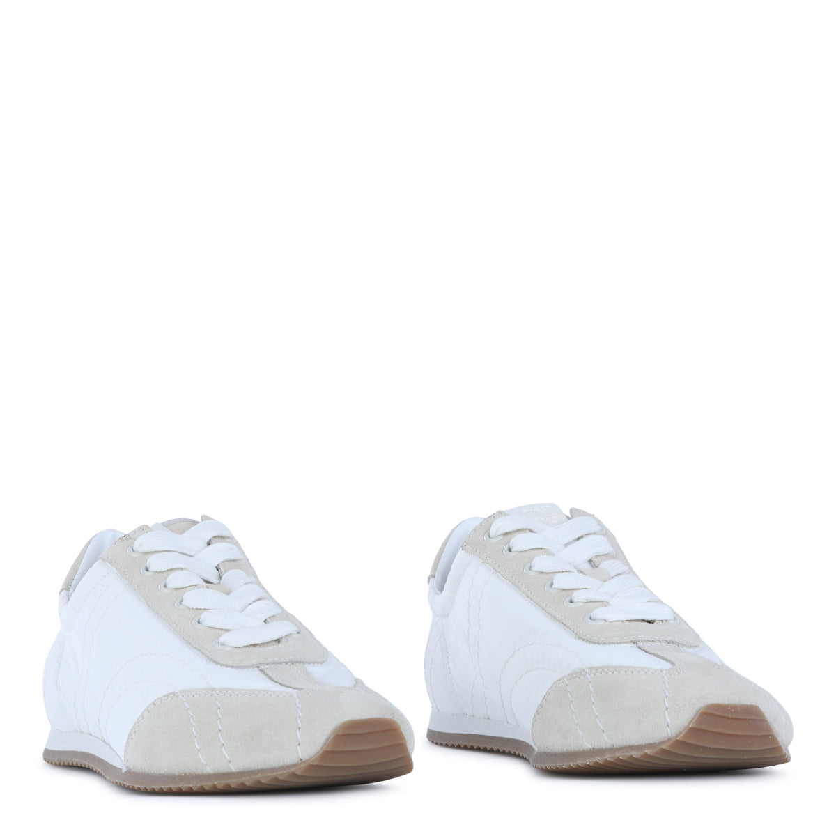 WHITE FLEX SNEAKERS