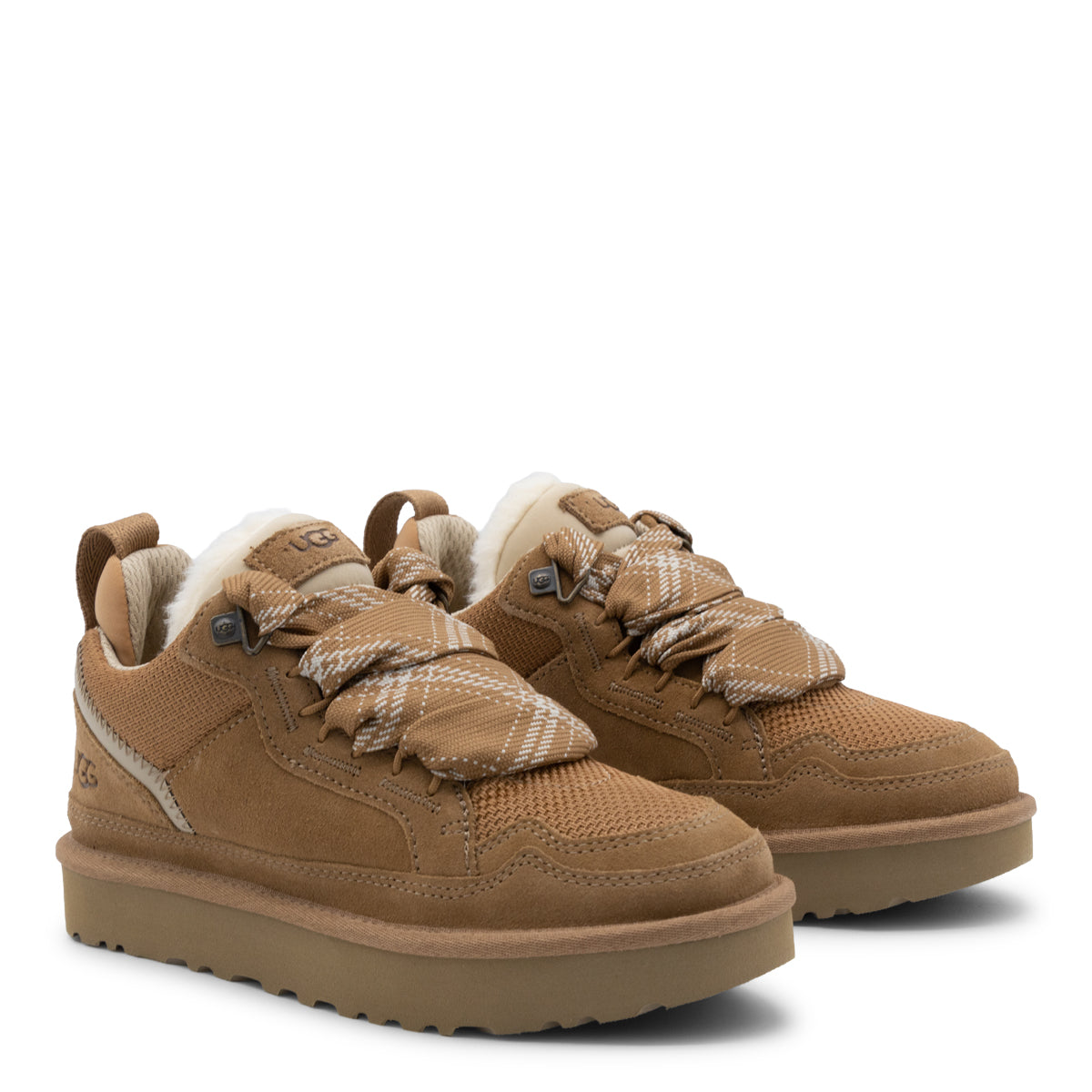 CHESTNUT LEATHER LOWMELL SNEAKERS