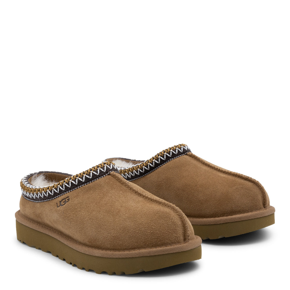 CHESTNUT SUEDE TASMAN II FLATS