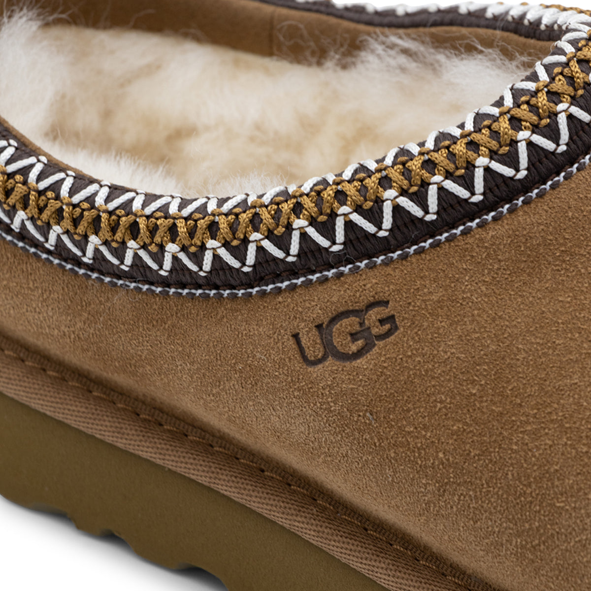 CHESTNUT SUEDE TASMAN II FLATS