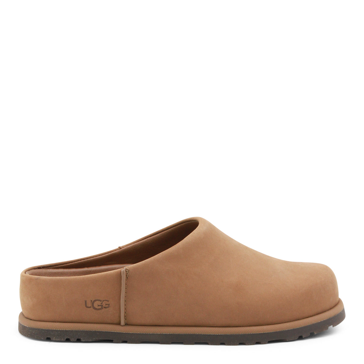 DARK CHESTNUT LEATHER OTZO FLATS