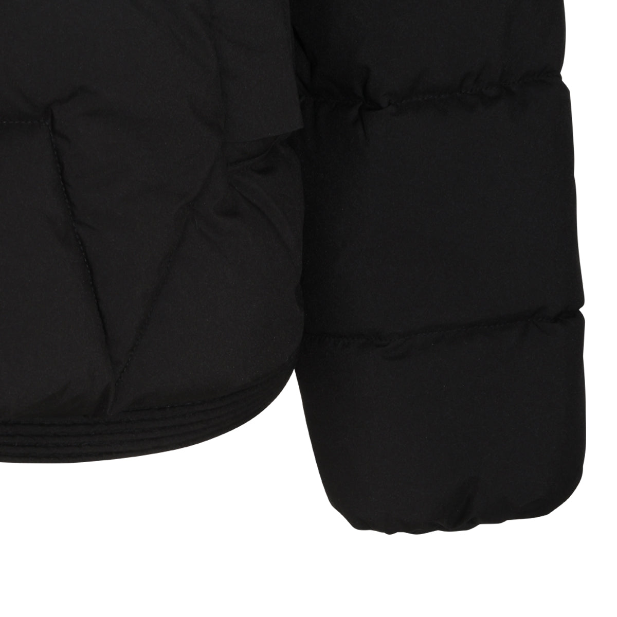 BLACK PUFFER DOWN JACKET