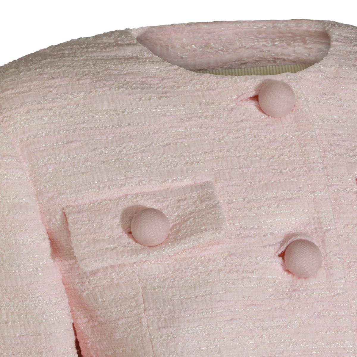 GLOSSY PINK CASUAL JACKET