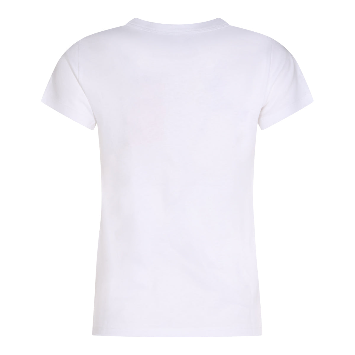 WHITE COTTON CHEZ VALENTINO 1960 T-SHIRT