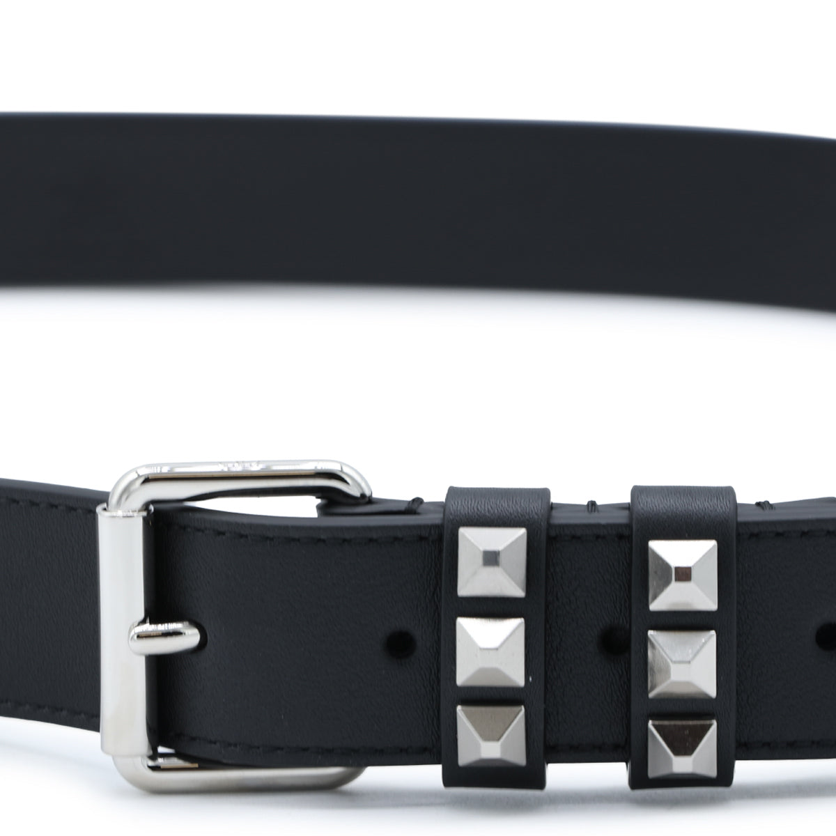 BLACK LEATHER BELT
