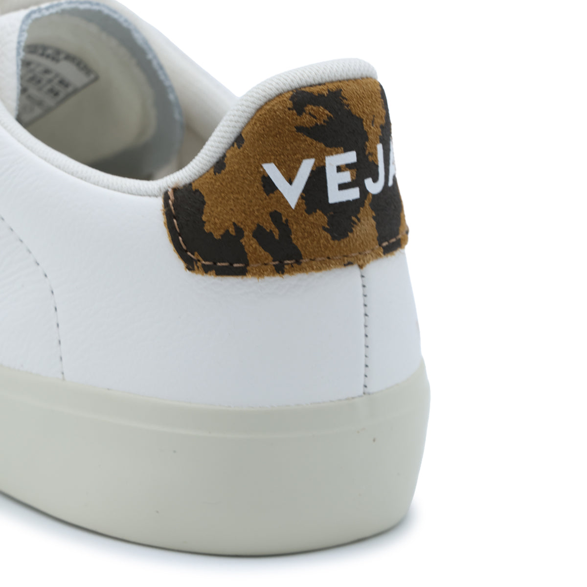WHIE AND CAMEL LEATHER CAMPO SNEAKERS
