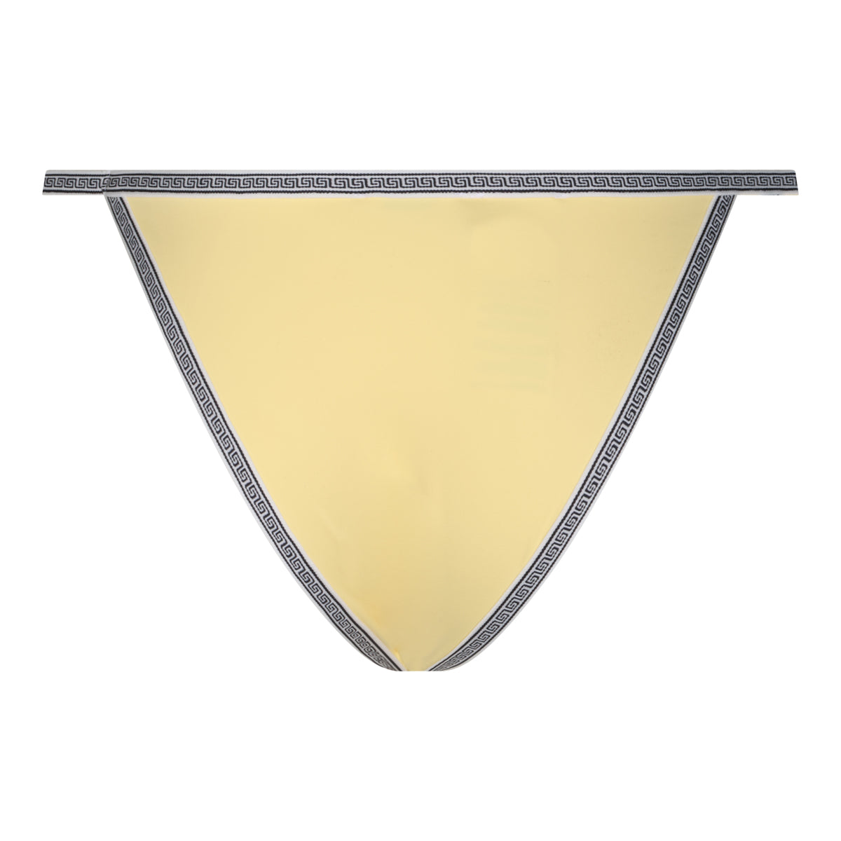 BUTTER YELLOW LOGO BEACHWEAR BOTTOM