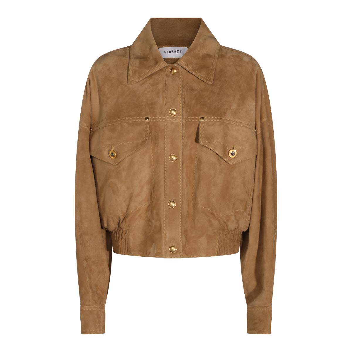VERSACE WOMAN,leather jackets