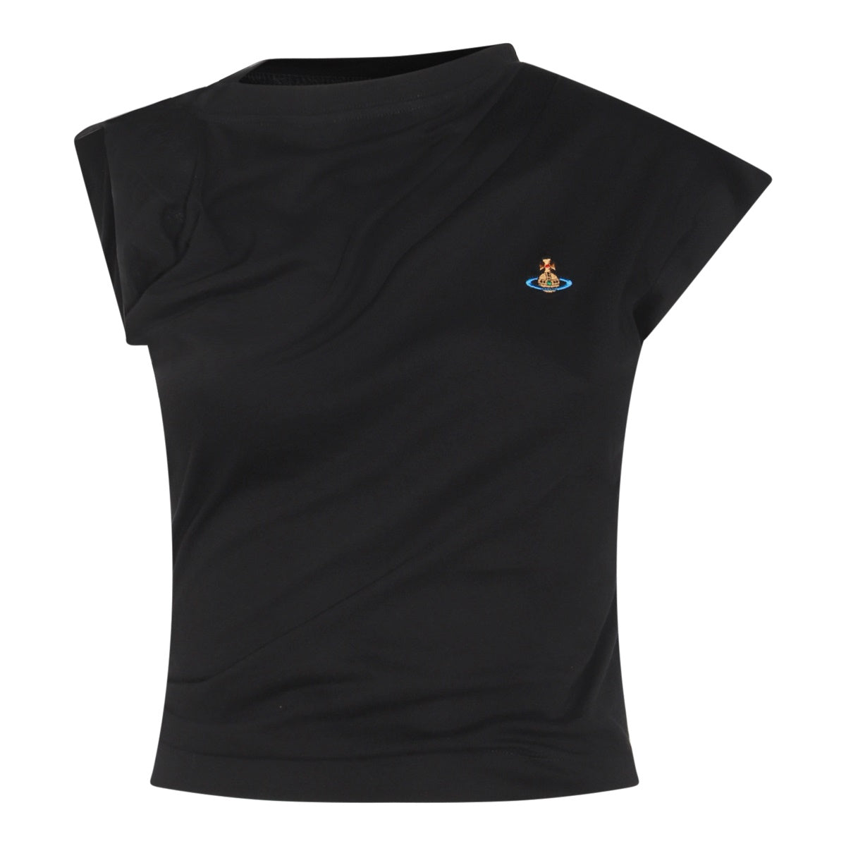 BLACK COTTON HEBO TOP