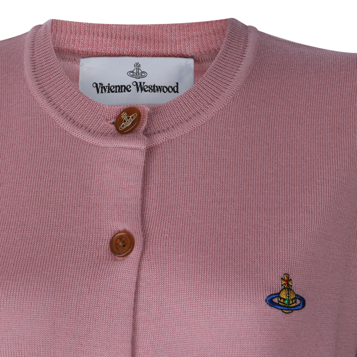 ROSE WOOL BEA CARDIGAN