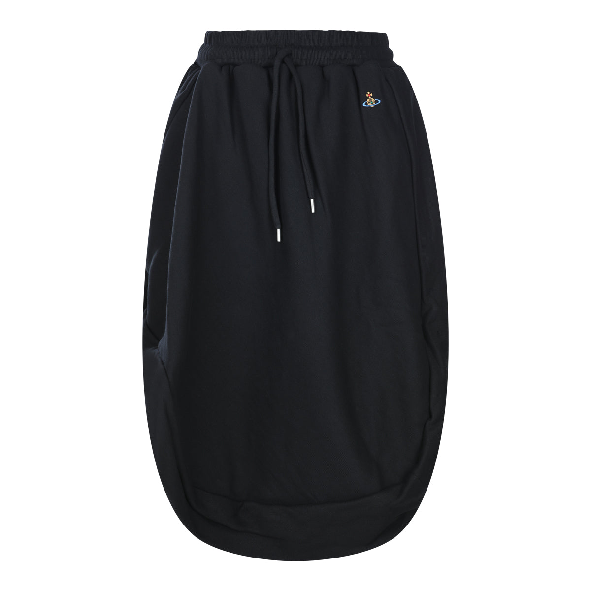 BLACK COTTON ZINGARA SKIRT