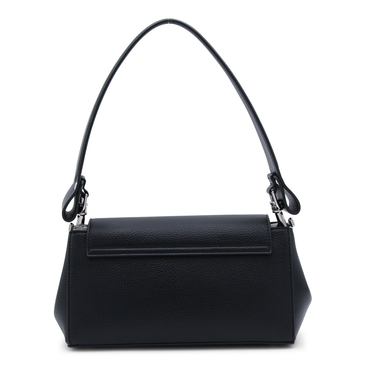 BLACK HAZEL GRAIN MEDIUM SHOULDER BAG