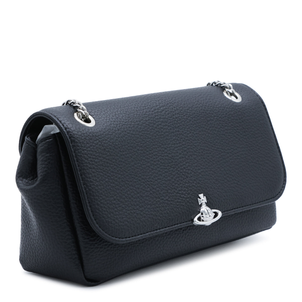 BLACK CHAIN SHOULDER BAG