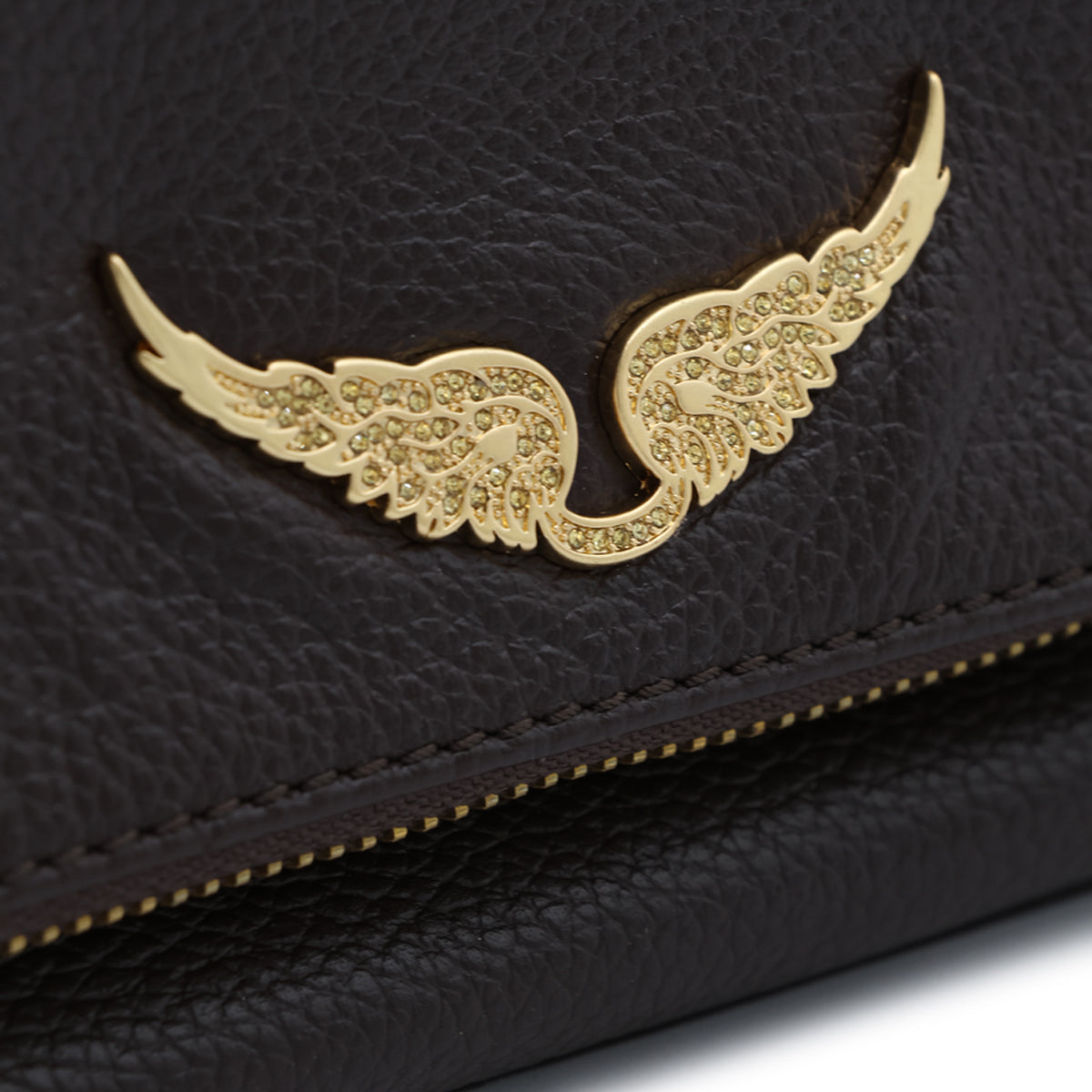 BROWNIE LEATHER SHOULDER BAG