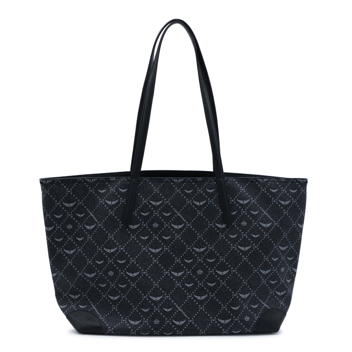 BLACK Z MONOGRAM TOTE