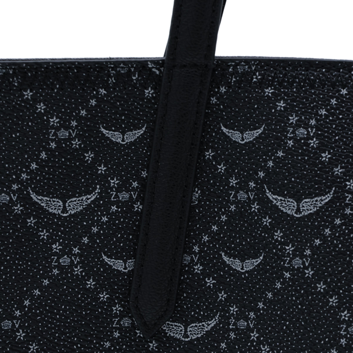 BLACK Z MONOGRAM TOTE