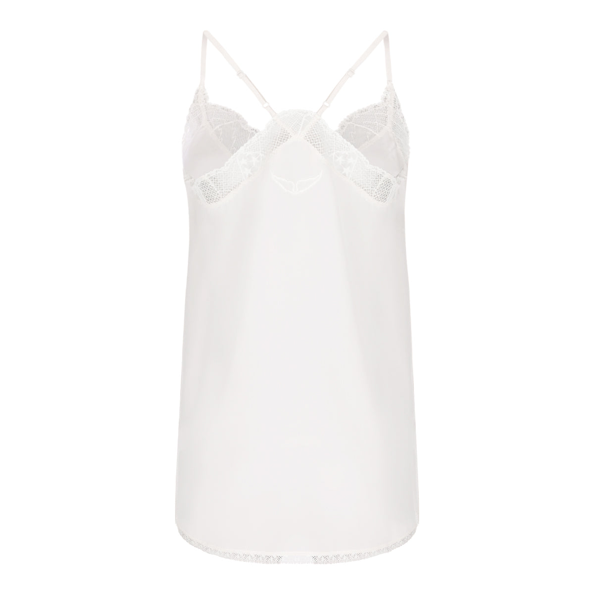 ECRU SILK TOP