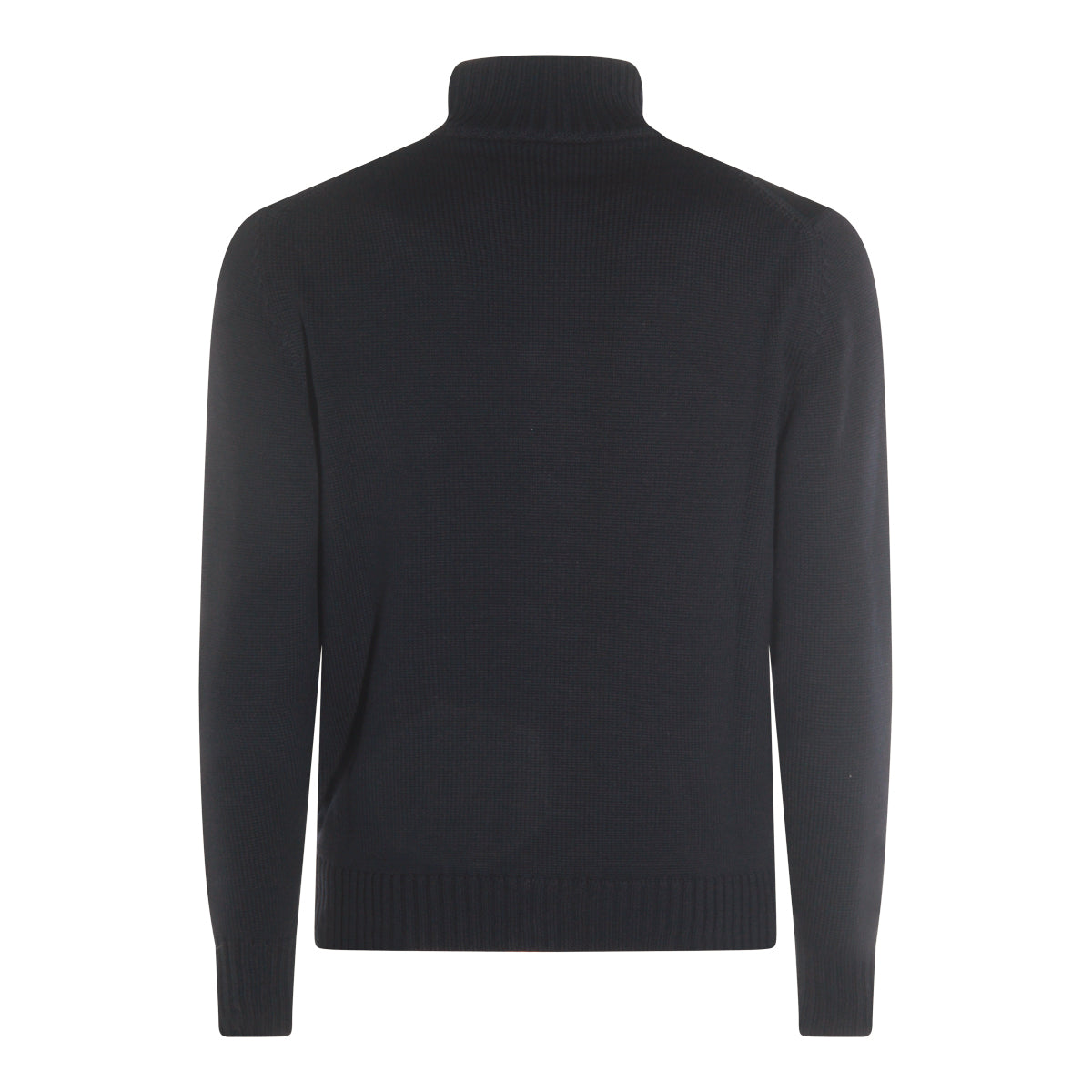 DARK BLUE WOOL KNITWEAR