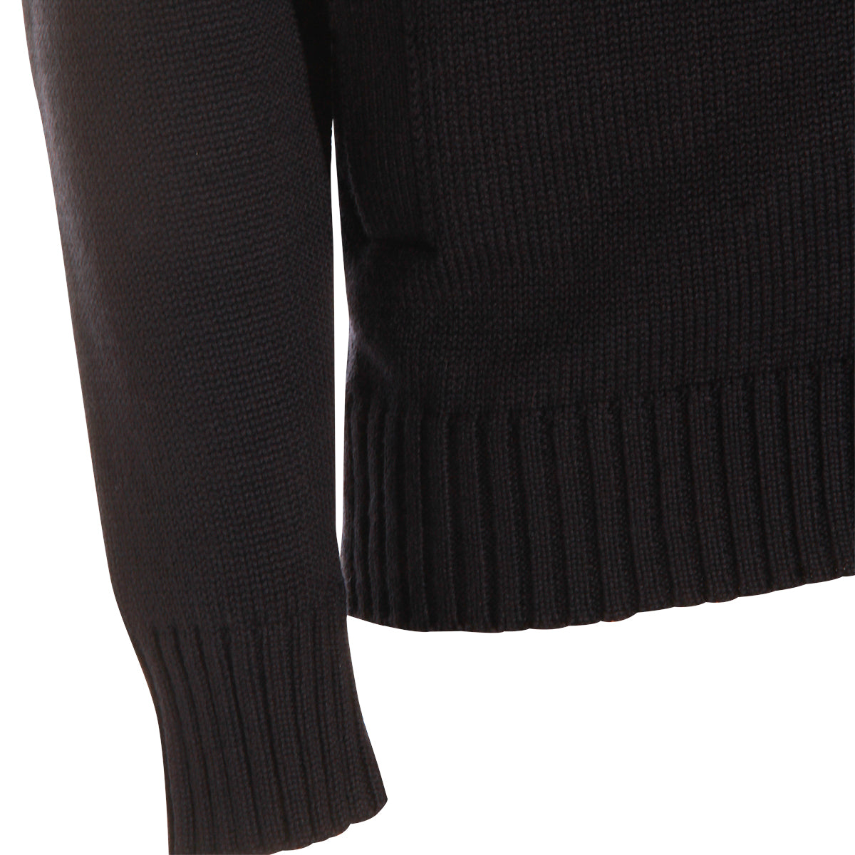 DARK BLUE WOOL KNITWEAR